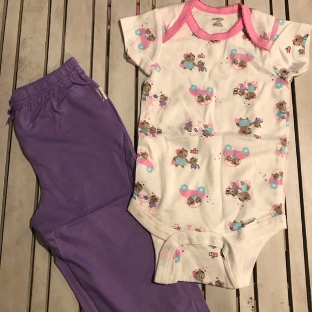 2pc Girls Onesies & Pants NWOT